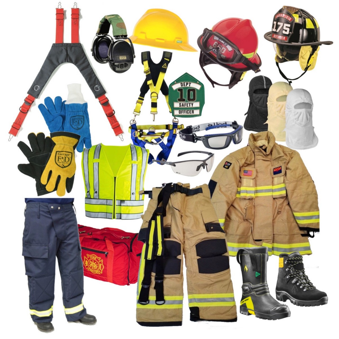 Fire Truck Personal Protective Equipment (PPE)