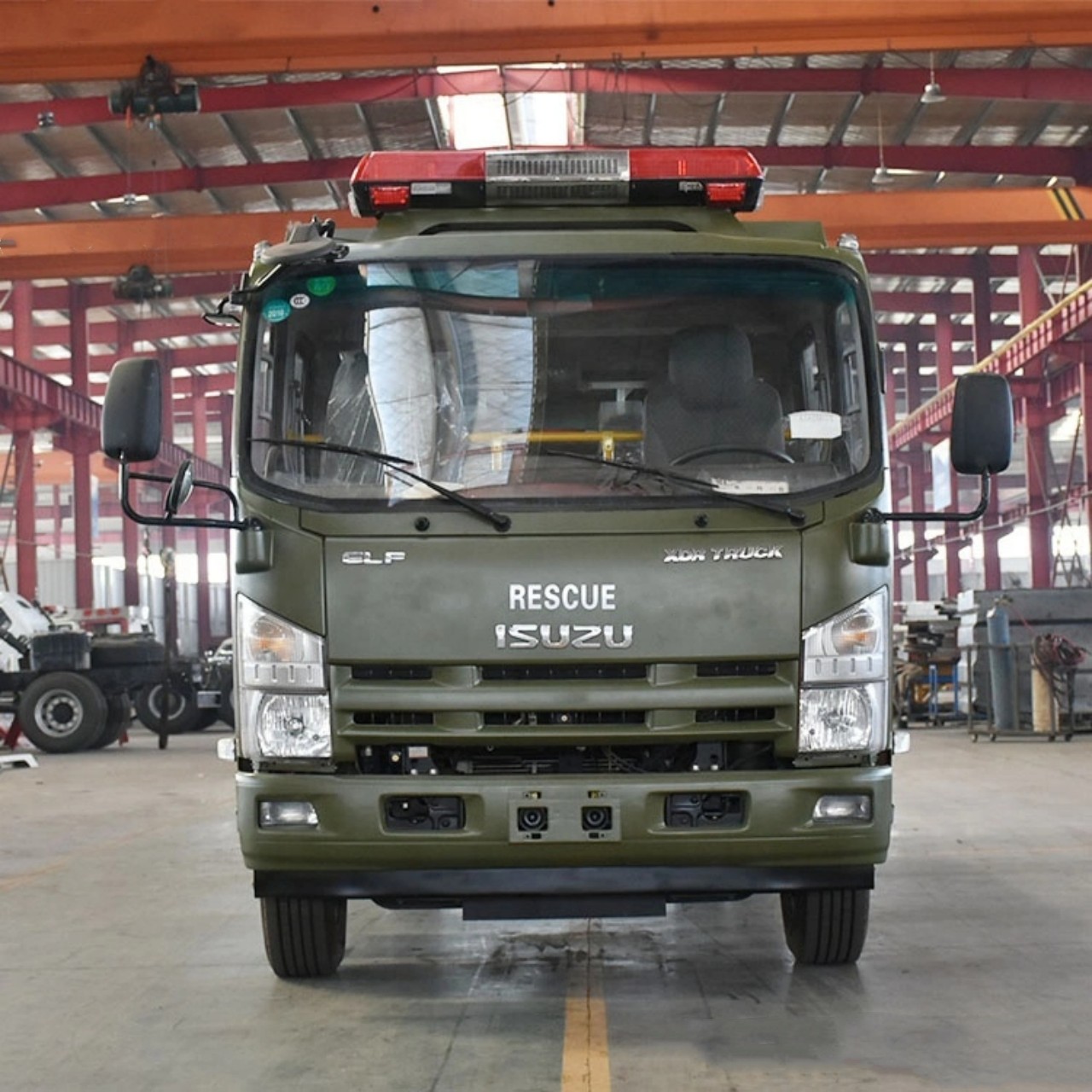 Army green fire truck (2)