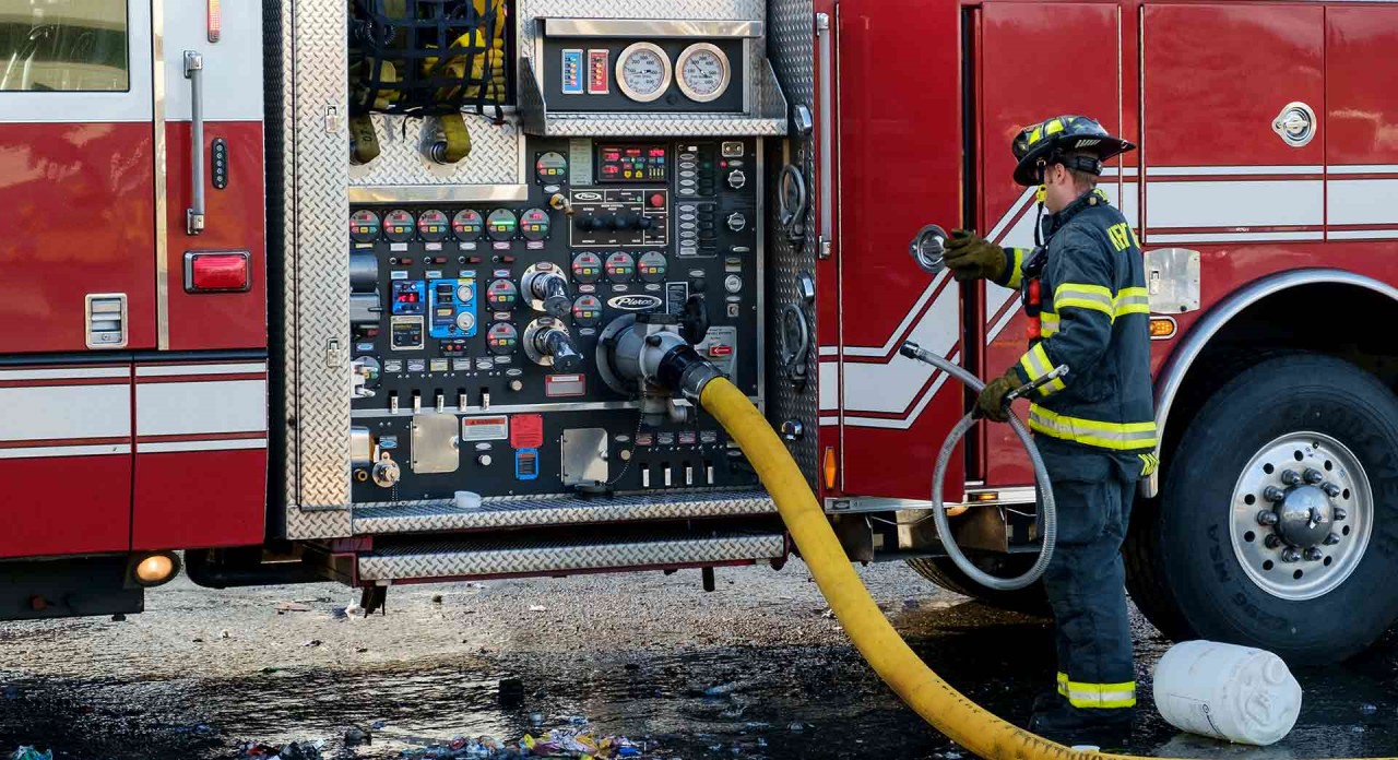 Fire truck Pump Testing