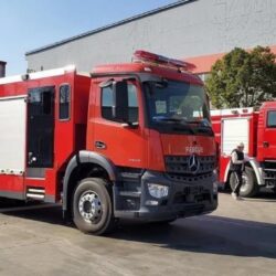 Mercedes Benz 10000 Liters Water Fire Fighting Truck (2)