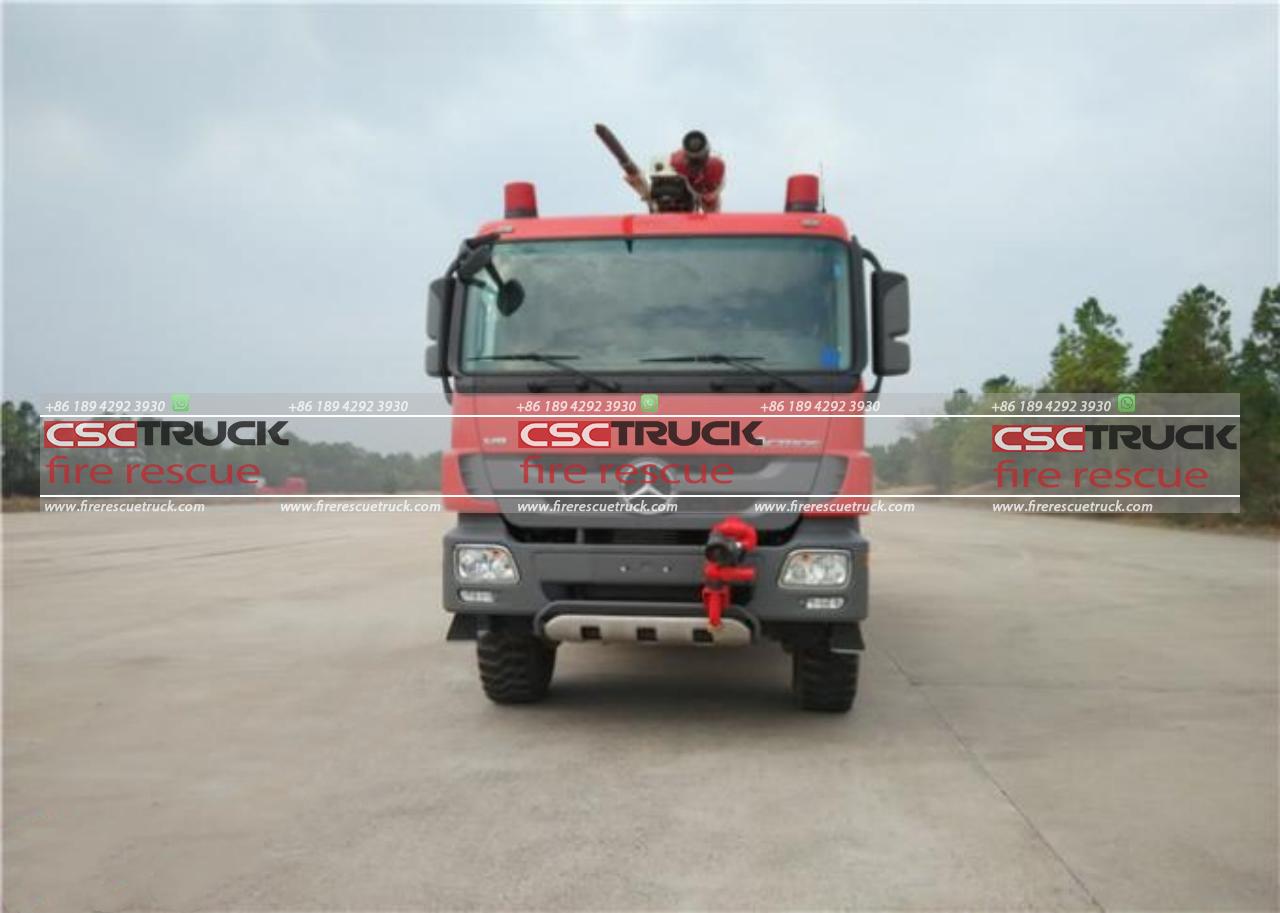 6X6 Airport Rescue Fire Fighting Truck (2)