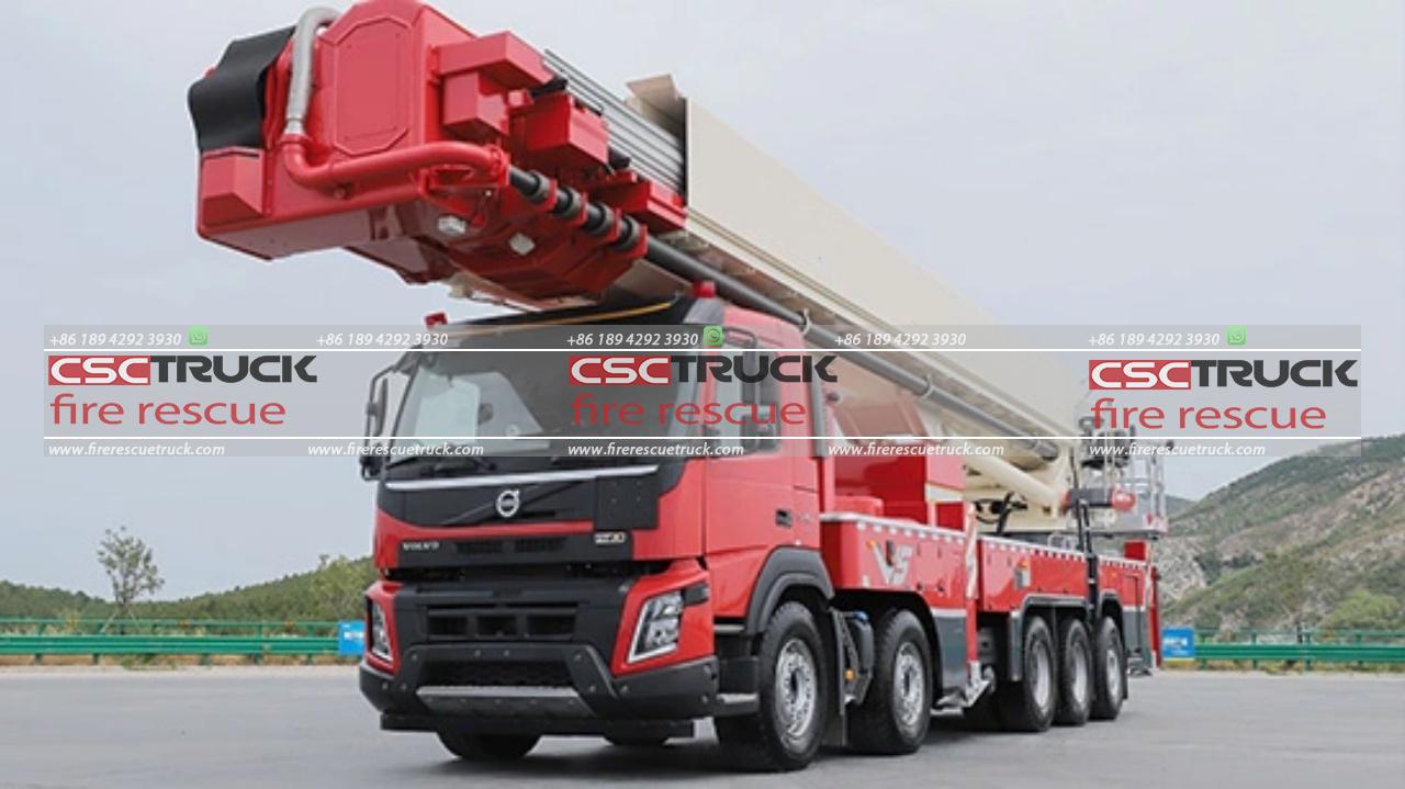 88m Hydraulic Platform Fire Fighting Truck (6)