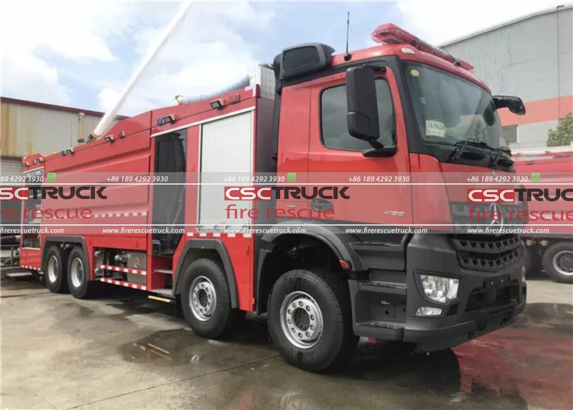 Benz 10000 Liters Water Foam Fire Truck