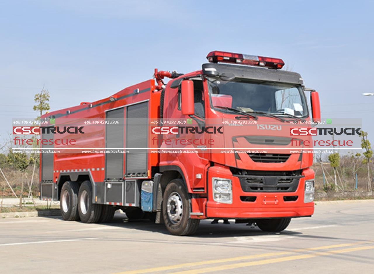 ISUZU 12000 Liters Dry Powder Fire Truck (2)