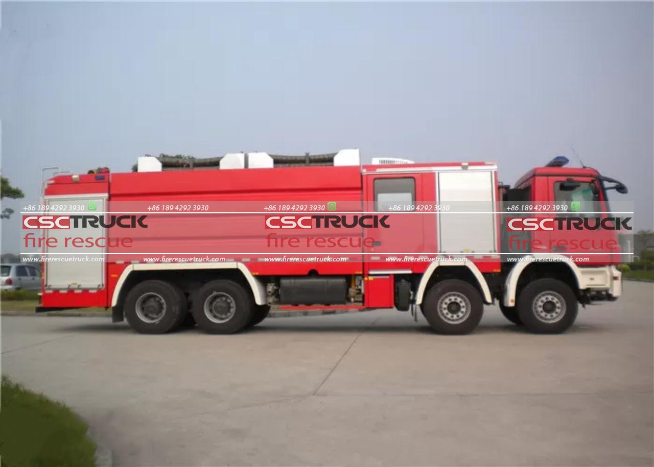 Benz 12 Wheelers Pumper Fire Truck (2)