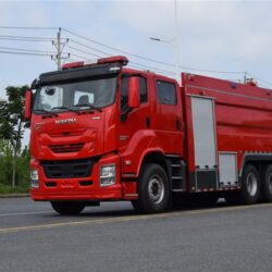 ISUZU 14000 Liters Water Foam Fire Truck (2)