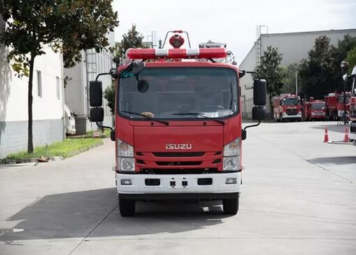 ISUZU 6000 Liters Water Foam Fire Truck (3)