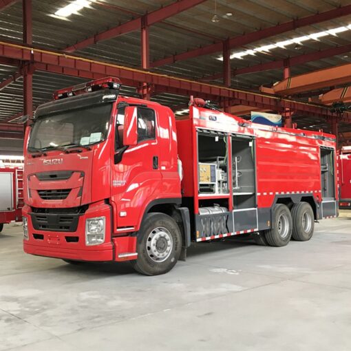 ISUZU GIGA 14000 Liters Water Foam Fire Truck (2)