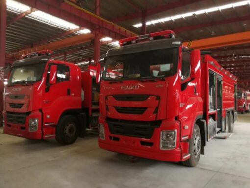 ISUZU GIGA 14000 Liters Water Foam Fire Truck (6)