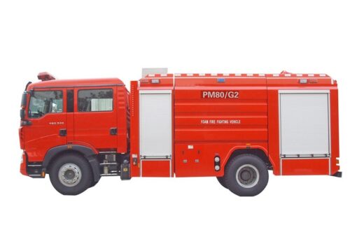 17Ton Water Foam Fire Truck