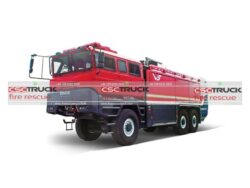 6x6 Combination Rescue Fire Truck