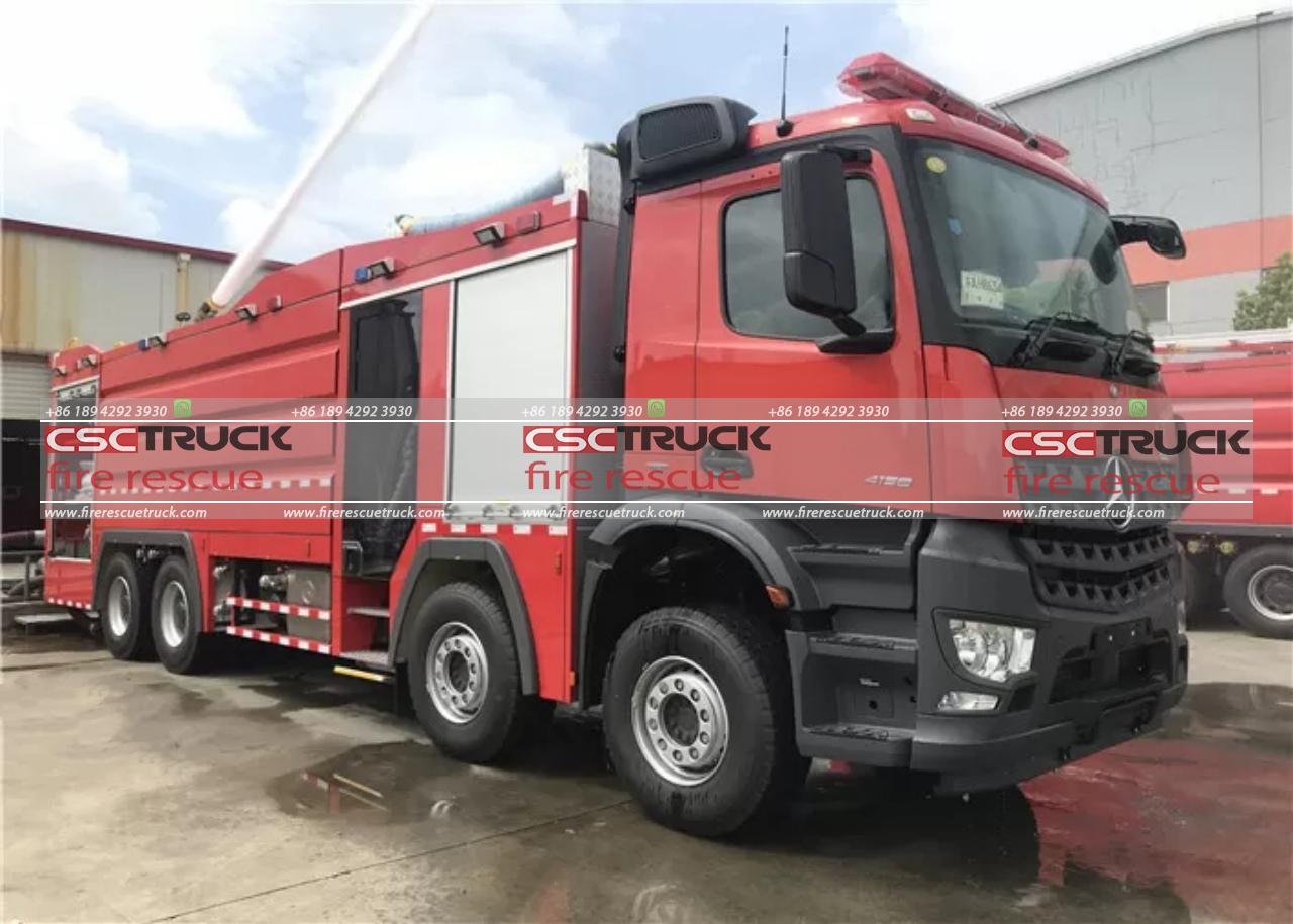 Benz 10000 Liters Water Foam Fire Truck