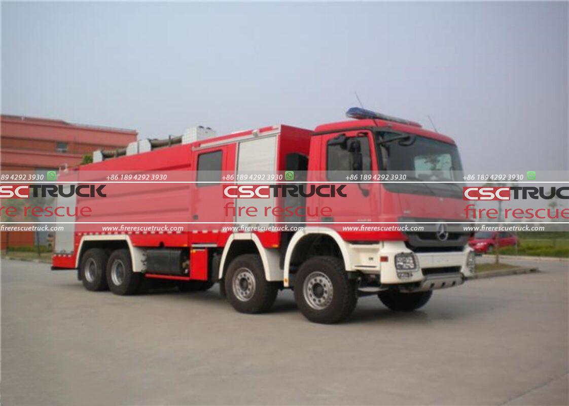 Benz 12 Wheelers Pumper Fire Truck