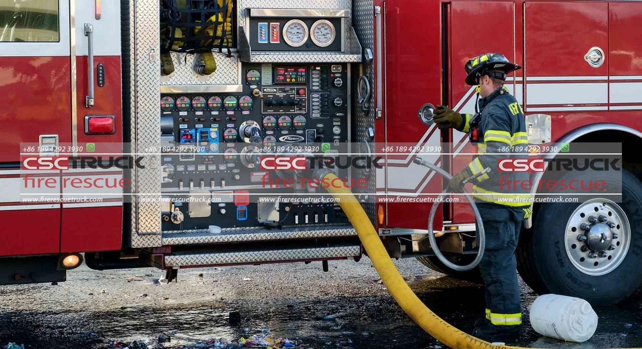 Fire truck Pump Testing