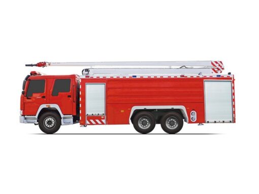 HOWO 14Ton Water and Foam Tower Fire Truck