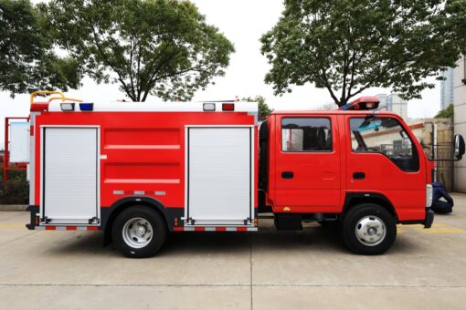 ISUZU 1300 Liters Water Foam Fire Truck