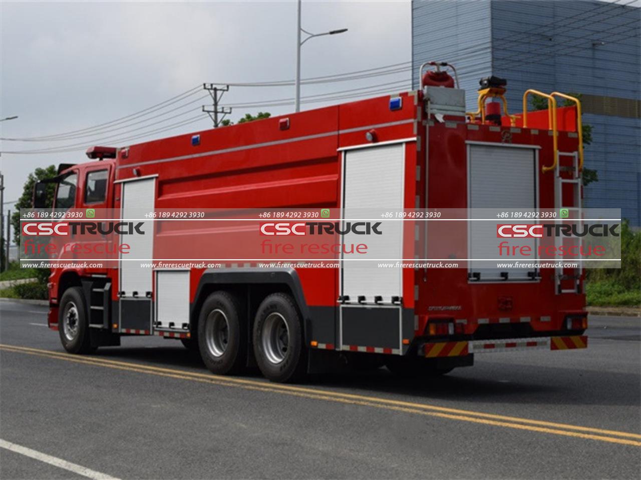 ISUZU 14000 Liters Water Foam Fire Truck (4)