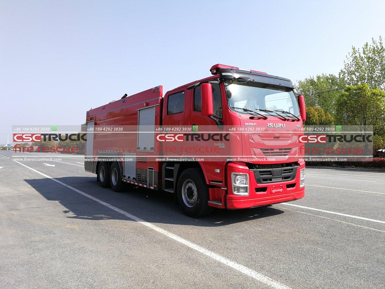 ISUZU 14000 Liters Water Foam Fire Truck