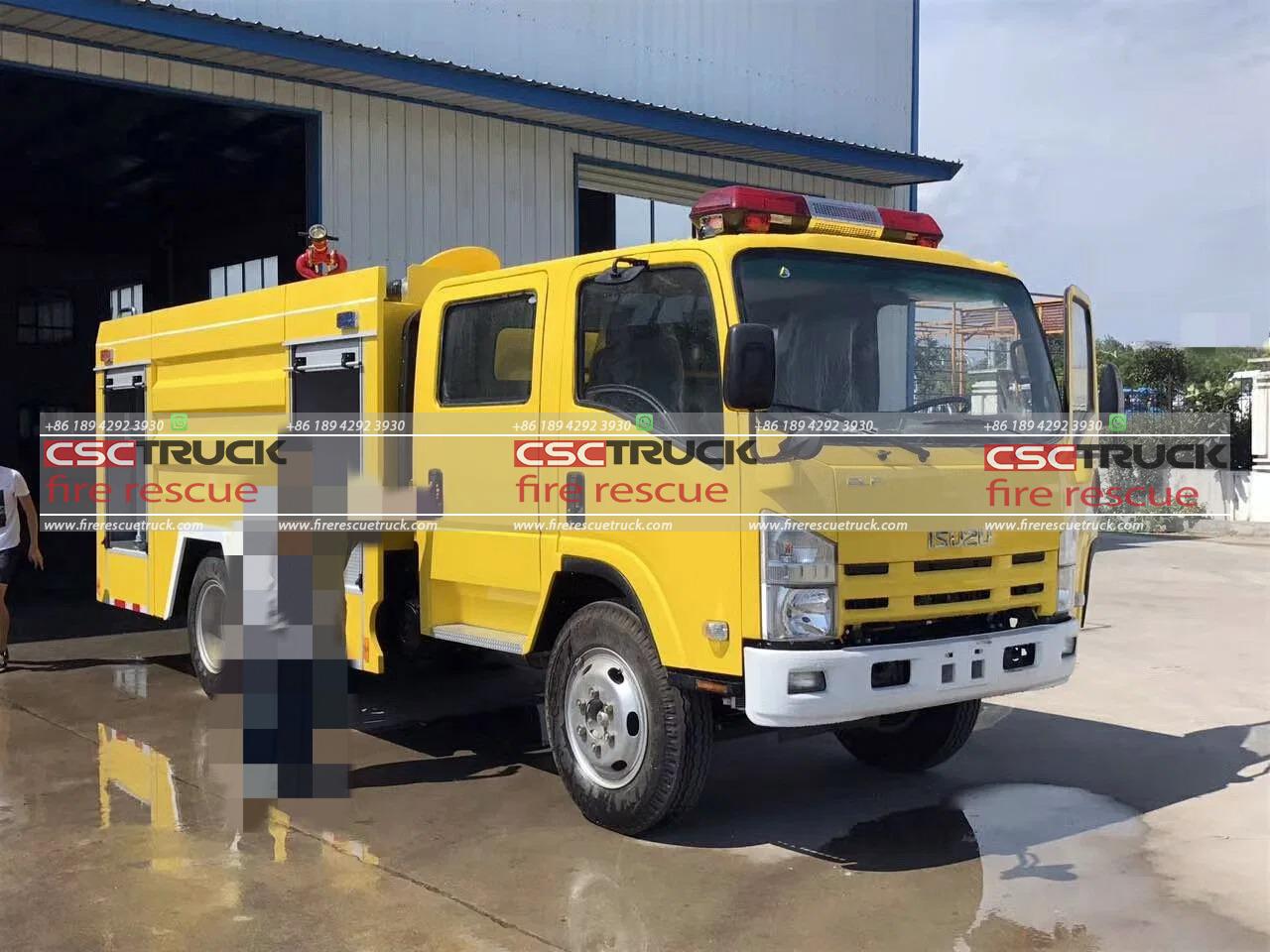 ISUZU 4000 Liters Foam Fire Truck (4)