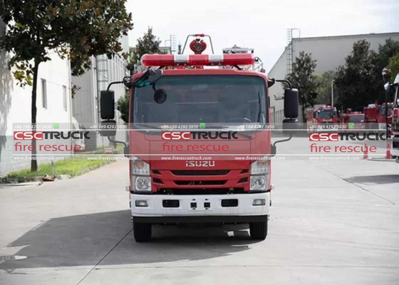 ISUZU 6000 Liters Water Foam Fire Truck (3)