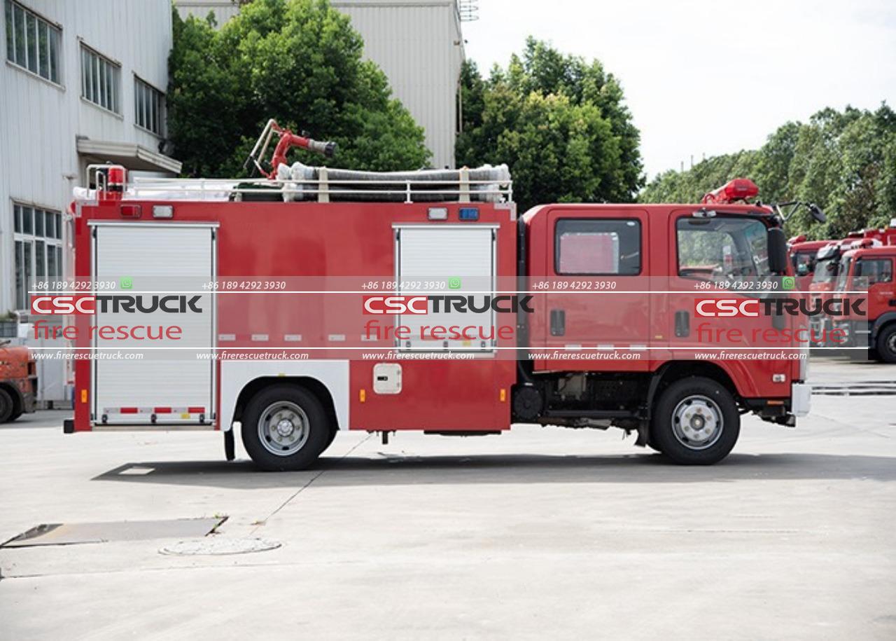 ISUZU 6000 Liters Water Foam Fire Truck (4)