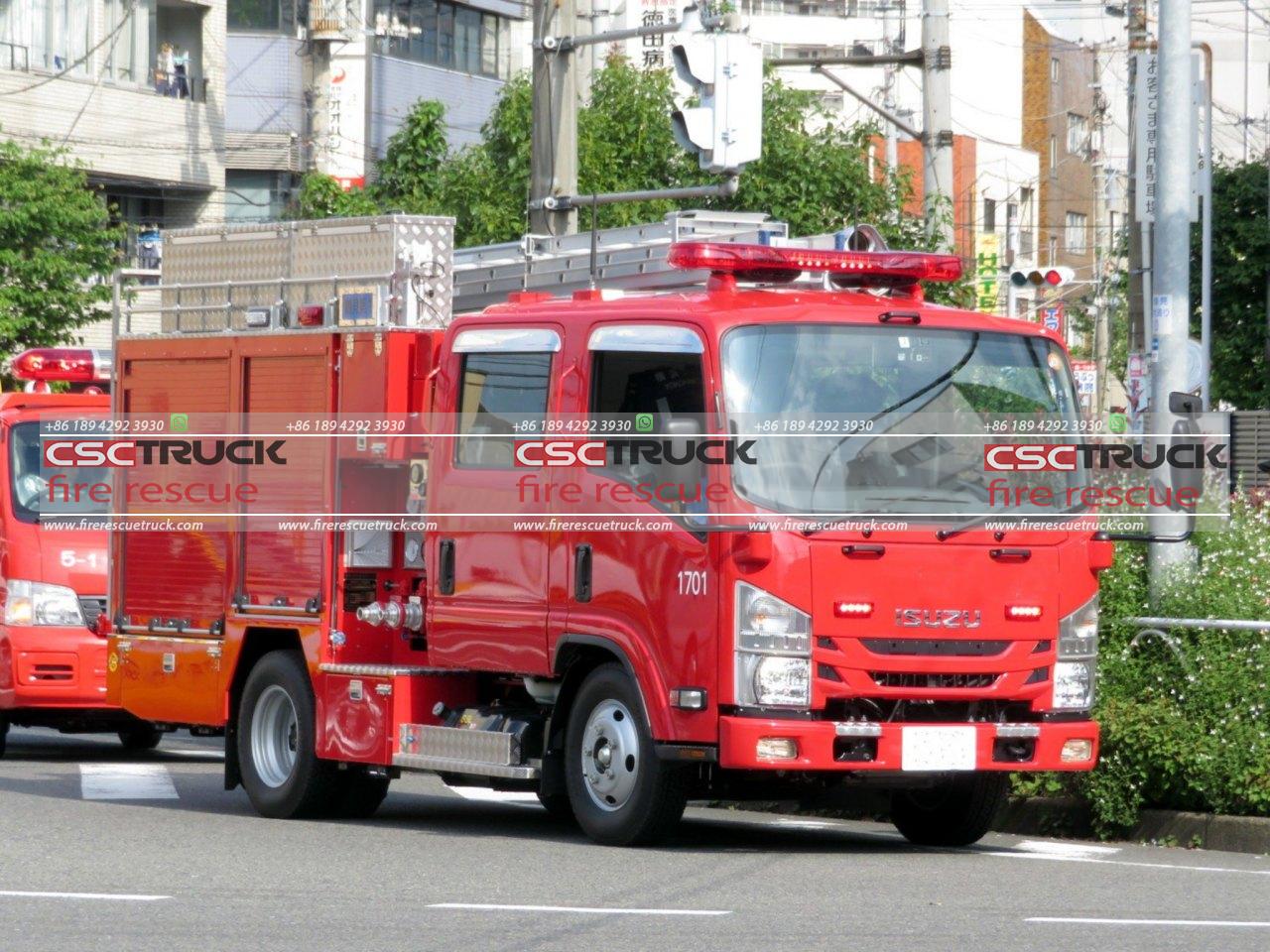 ISUZU fire truck (1)