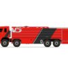 12 Wheelers 25Ton Foam Fire Truck