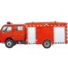 3Ton 6 Wheelers Water Fire Truck