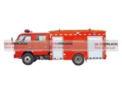 3Ton 6 Wheelers Water Fire Truck