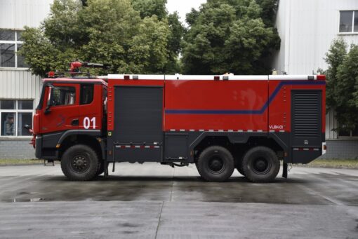 6x6 SHACMAN X3000 Airport Fire Truck (3)