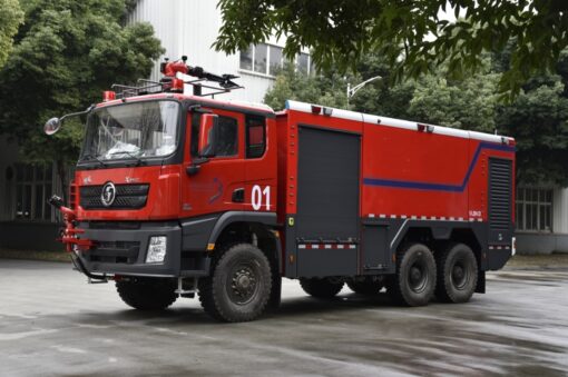 6x6 SHACMAN X3000 Airport Fire Truck