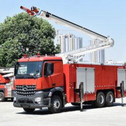 Benz 25M Tower Fire Truck (2)