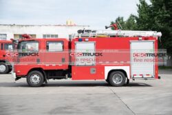 ISUZU 3000 Liters Water Foam Small Fire Truck (2)