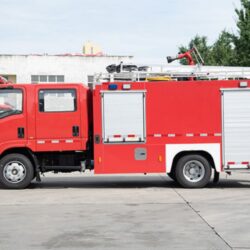 ISUZU 3000 Liters Water Foam Small Fire Truck (2)