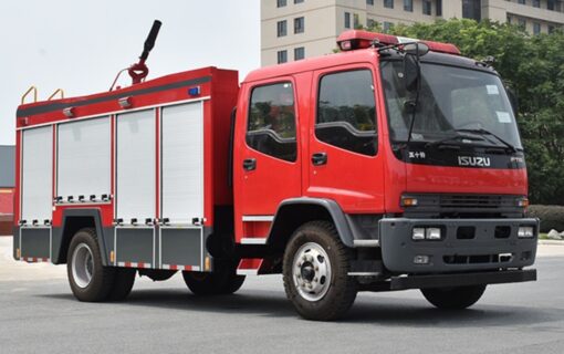 ISUZU 5000 Liters Water Fire Truck (2)