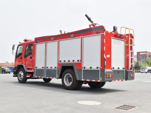 ISUZU 5000 Liters Water Fire Truck (4)