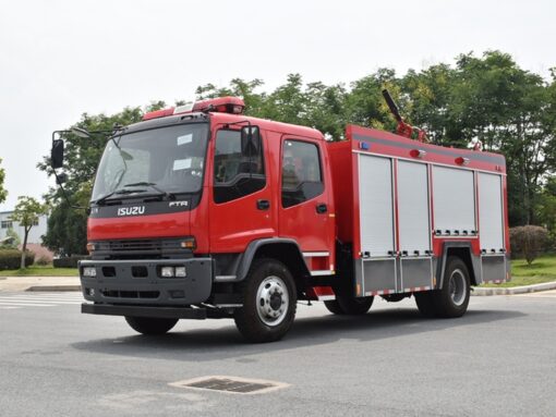 ISUZU 5000 Liters Water Fire Truck