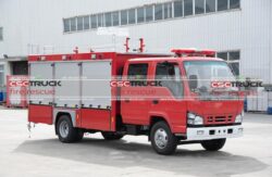 ISUZU Small Light Support Fire Truck (2)