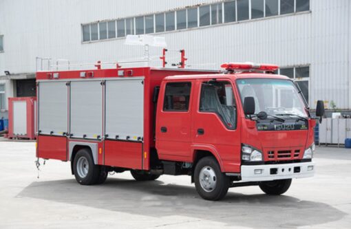 ISUZU Small Light Support Fire Truck (2)