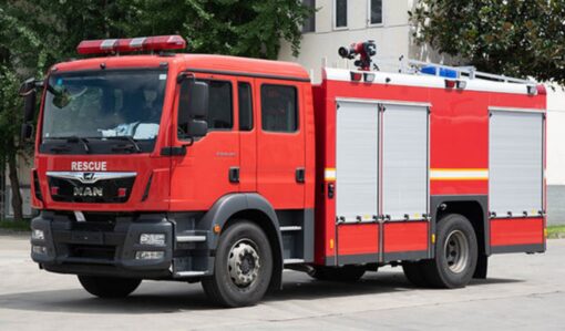 MAN 6000 Liters Small Water Fire Truck (2)