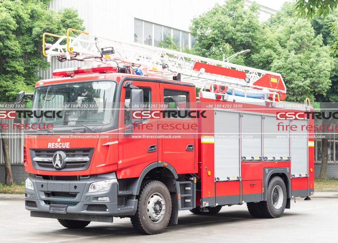 18M 4000 Liters Aerial Ladder Fire Truck