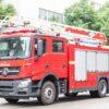 18M 4000 Liters Aerial Ladder Fire Truck