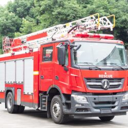 18M 4000 Liters Aerial Ladder Fire Truck (2)