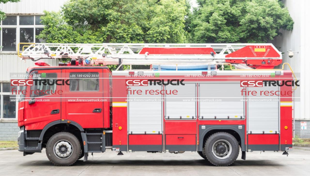 18M 4000 Liters Aerial Ladder Fire Truck (3)