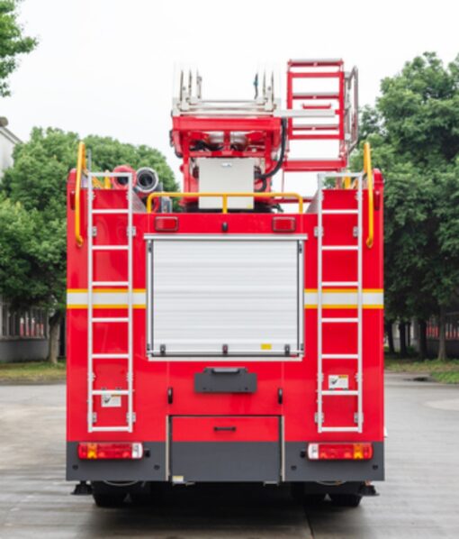 18M 4000 Liters Aerial Ladder Fire Truck (4)