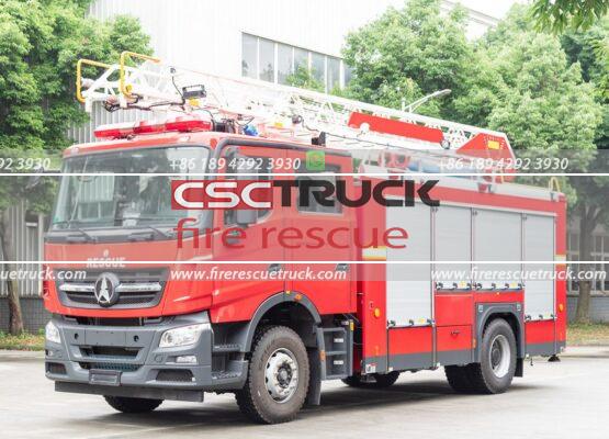 18M 4000 Liters Aerial Ladder Fire Truck