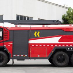 6WD Airport Rescue Fire Fighting Truck (4)