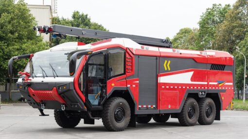 6WD Airport Rescue Fire Fighting Truck