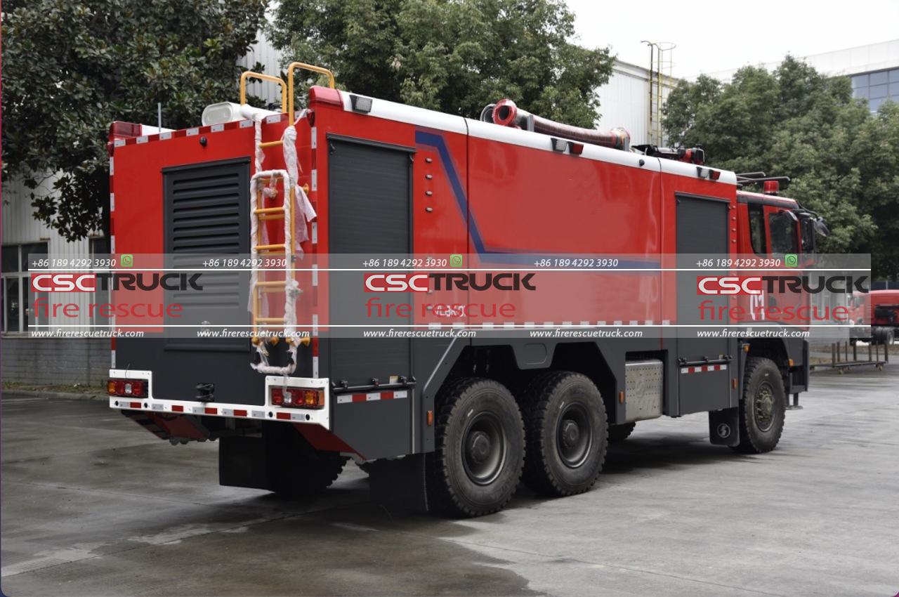 6x6 SHACMAN X3000 Airport Fire Truck (4)