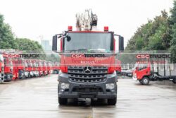 Benz 32M Water Tower Aerial Fire Truck (2)